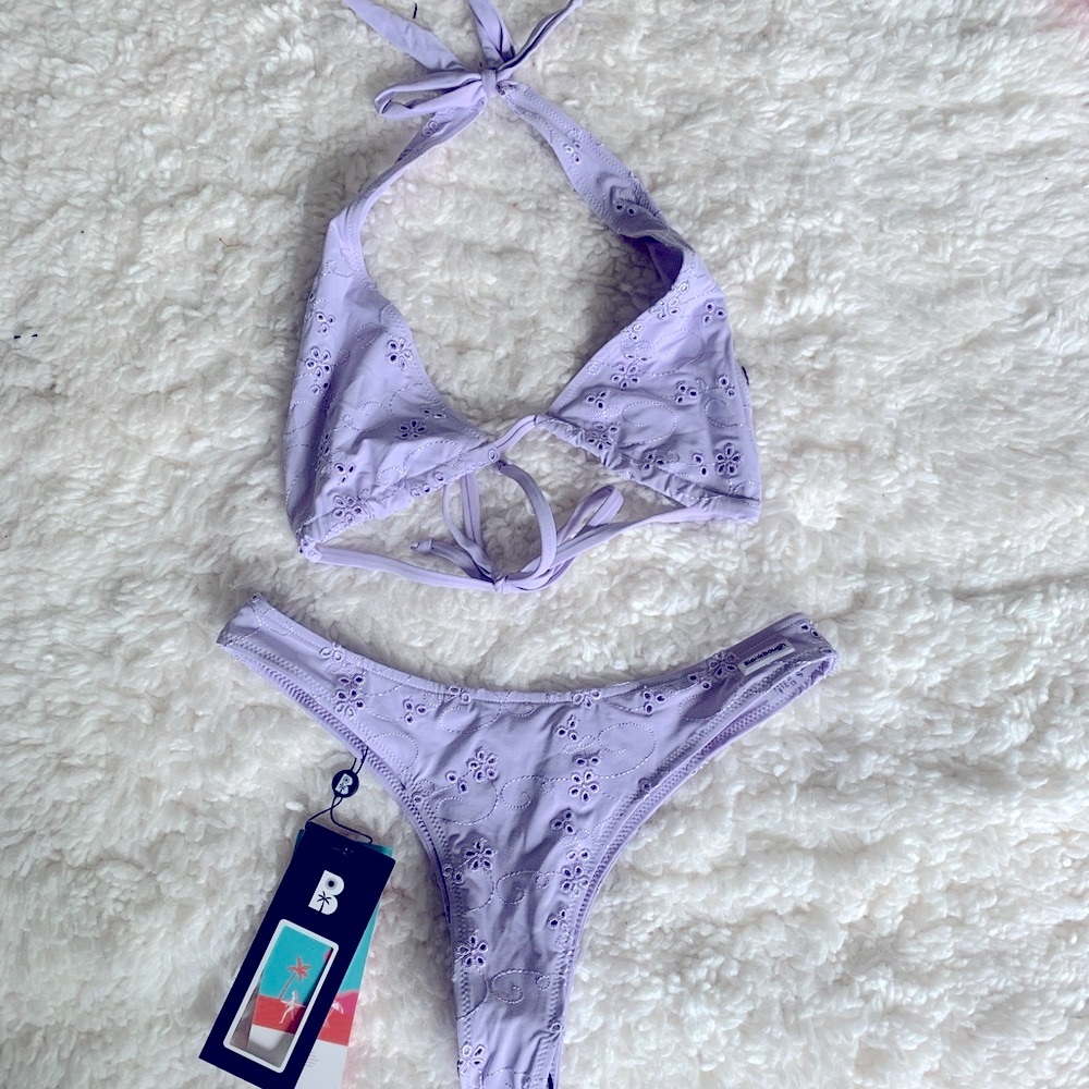 NWT Blackbough Thong Bikini